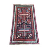 Hand-knotted Caucasian carpet - 140 x 82 cm