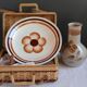 Hollow round dish Gien France