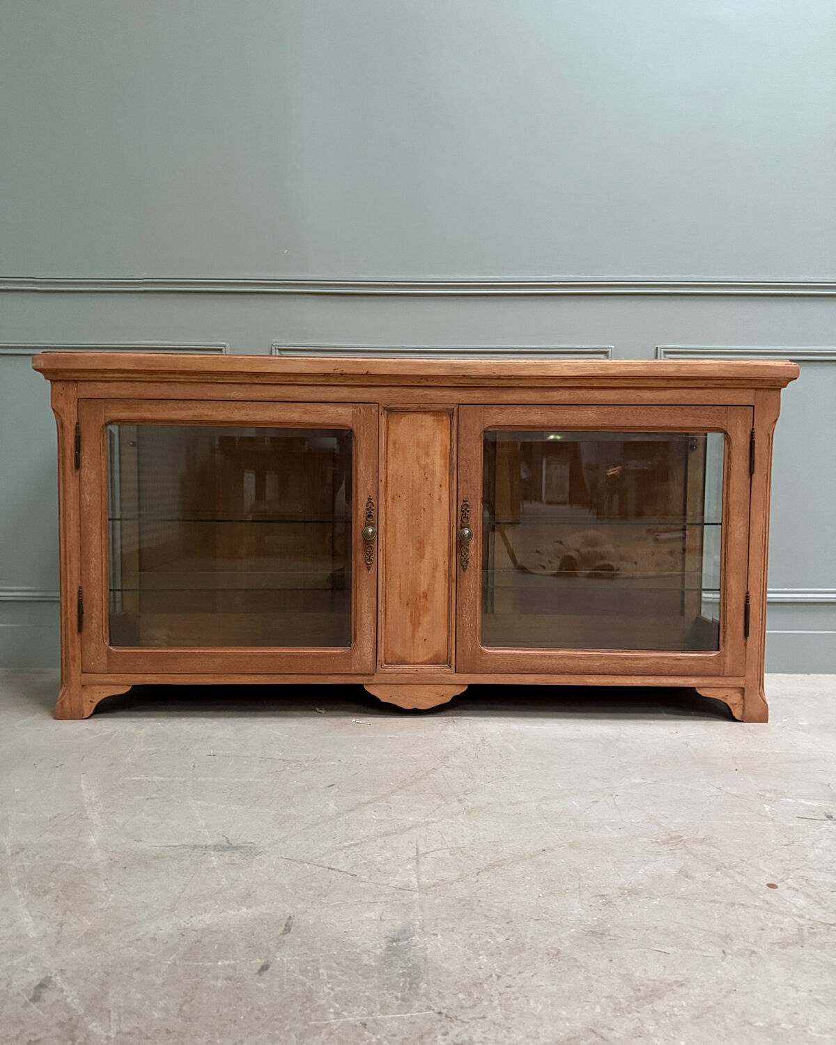 Low antique display cabinet (renovated)