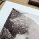 Ugine, Savoie. Photo print from 1942.