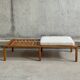 Early edition bench AT-18 by Hans J Wegner for Andreas Tuck
