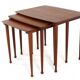 Jørgen Aakjær Jørgensen for Møbelintarsia nesting tables - danish design