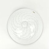 Vintage Artigianato Muranese Murano Flush Mount Ceiling Light