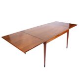 Dining Table With Extension Made In Teak From 1960s