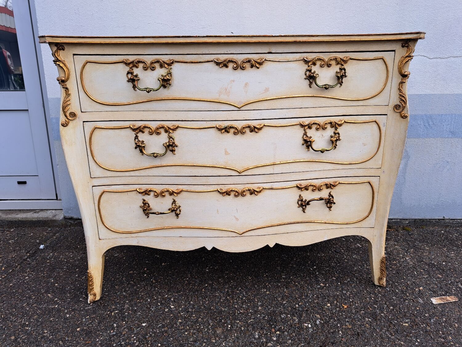 Louis XVI style chest of drawers