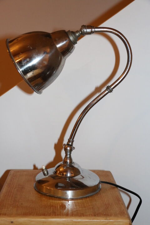 Chrome lamp circa 1930