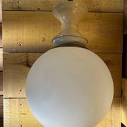 Opaline ball pendant from the 1950s
