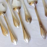 7 silver-plated metal soup spoons with hallmarks 2106231