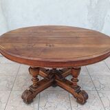 renaissance walnut table 19th century