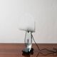 Lampada Da Tavolo Silhouette Design Table Lamp Marble & Glass 1980’s P