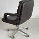 Leather armchair Mobilier International, 1970