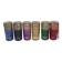 Set of 6 glasses decorated with gold