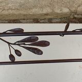 Metal half-moon bed sky