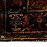 Vintage Red Wool Persian Runner Rug Hand Made Long Oriental Carpet 87x453cm