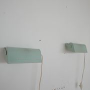 A pair of mid-century wall lights.   Sweden, c1960s