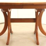 Deens design 2x verlengbare ovalen eettafel 'Skarrild'