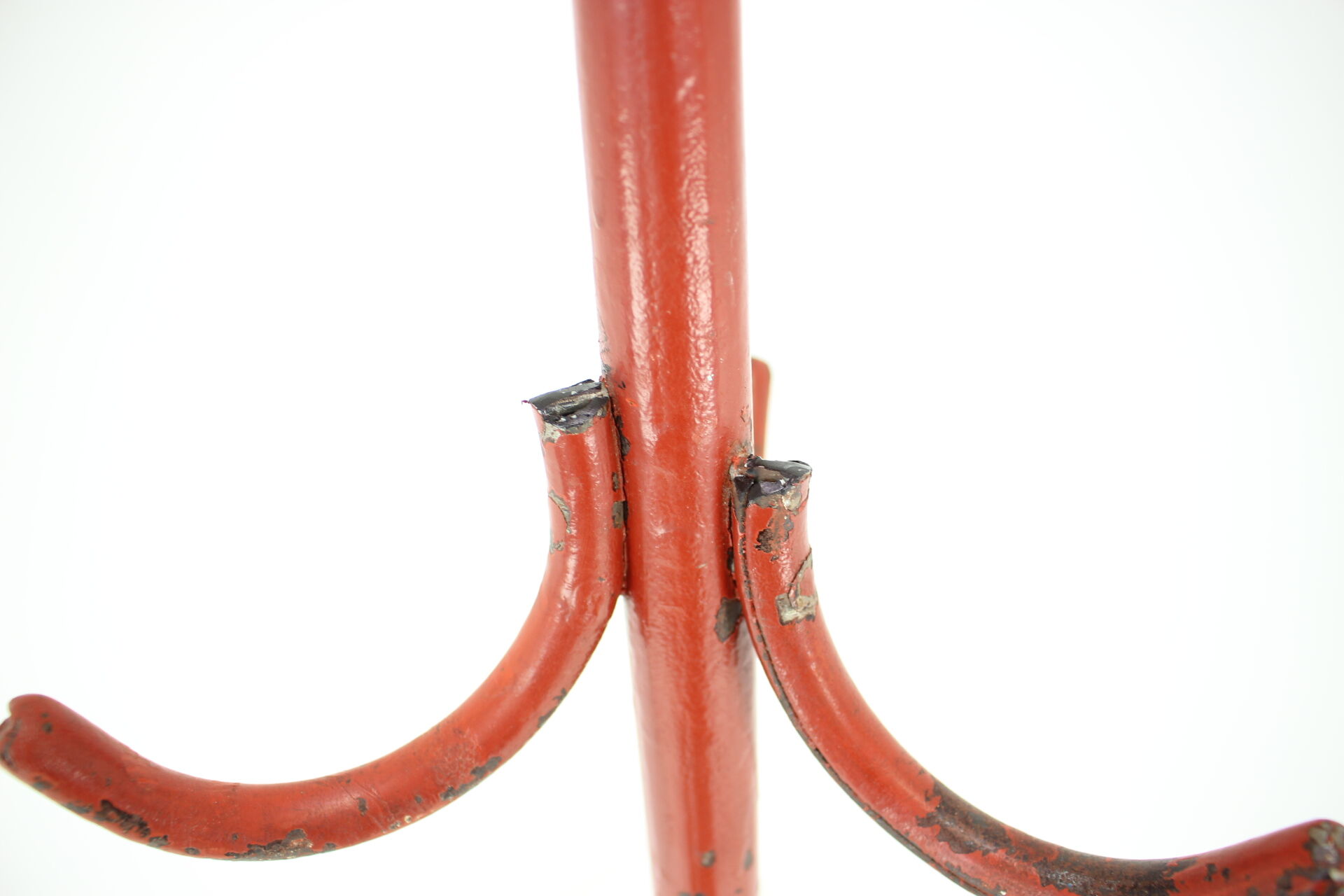 Antique Cast Iron Coat Rack, 1920s