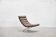 Space Age Leather Cantilever Lounge Chair, 1960's