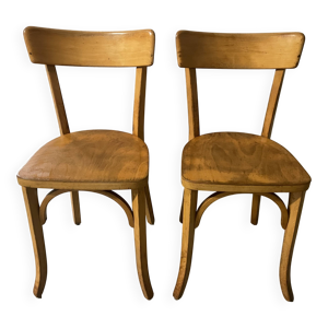 Paire de chaises bistrot