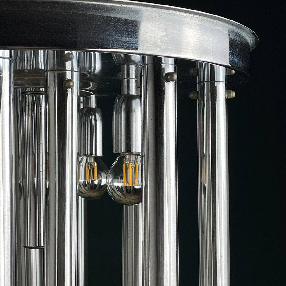 Vintage Italian Murano chandelier by Venini, 1960s