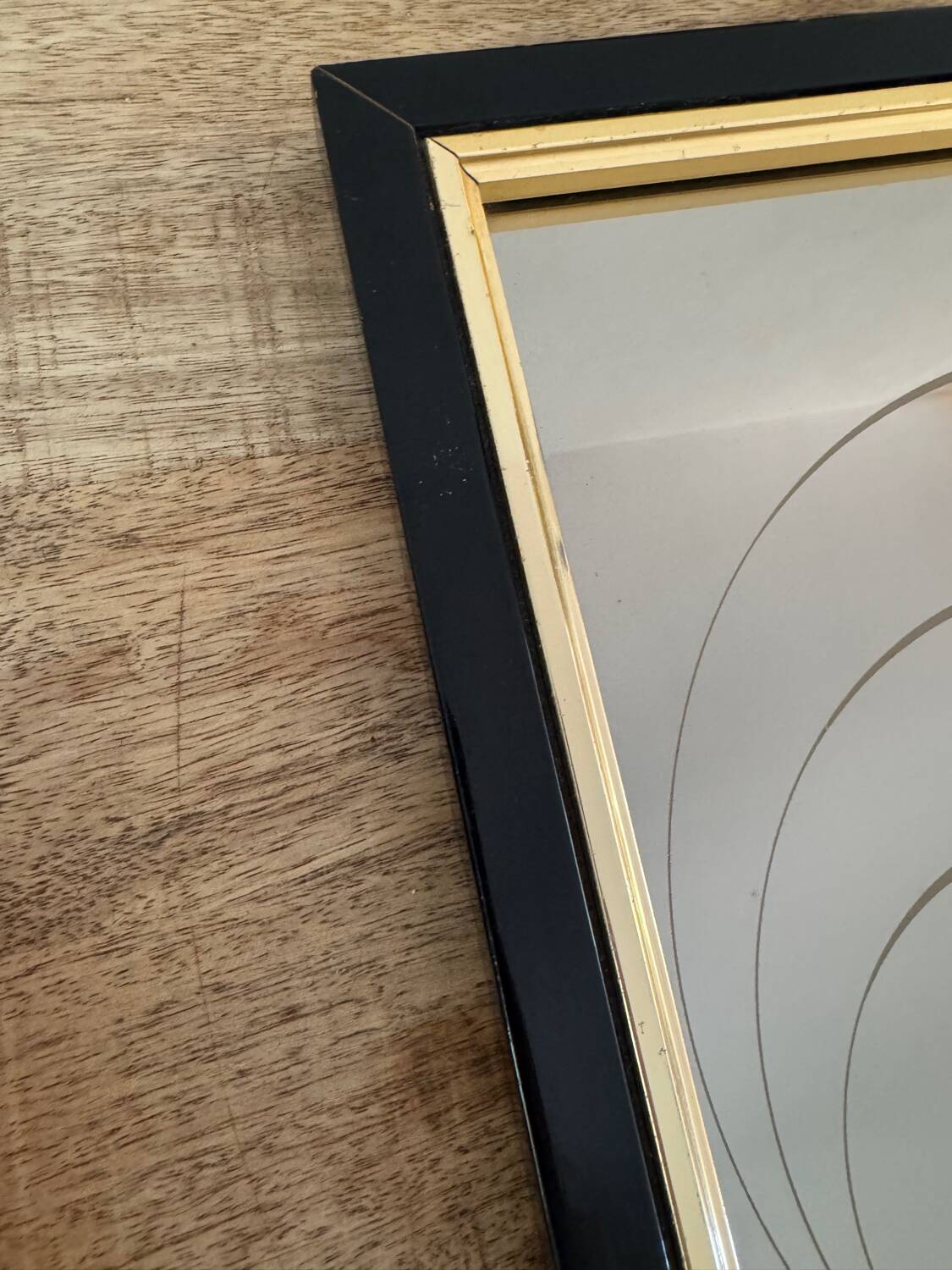 Vintage mirror frame