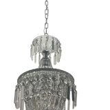 Crystal Murano Glass Light Pendant 1950’s