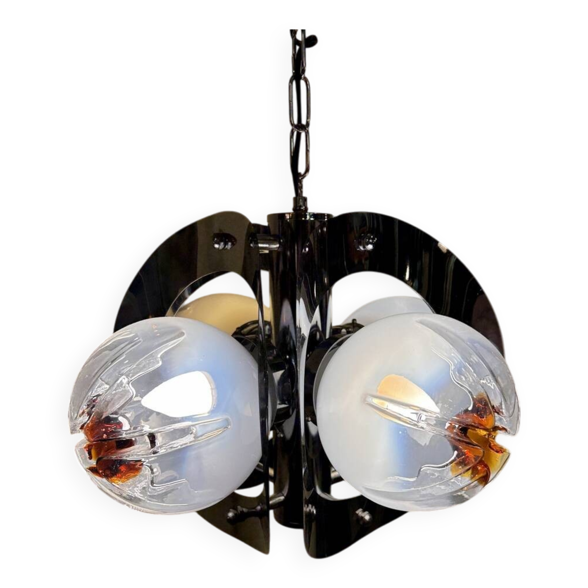 Suspension Murano en verre soufflé
