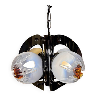 Suspension Murano en verre soufflé
