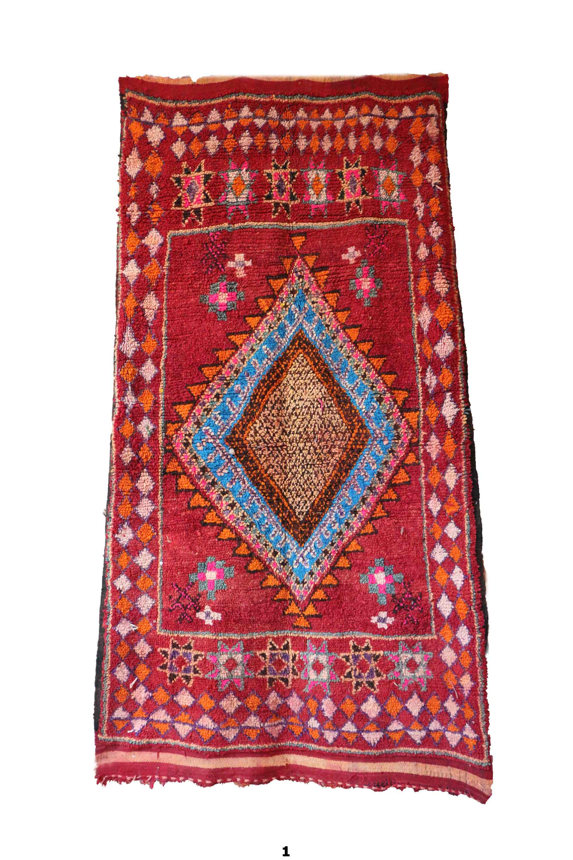 Moroccan carpet 167 x 290 cm