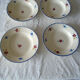 4 assiettes Mary Lou
