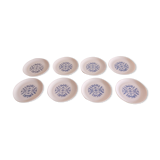 Vintage plate set