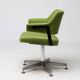 André Cordemeyer desk chair for Gispen, green wool, Netherlands, 1960s
