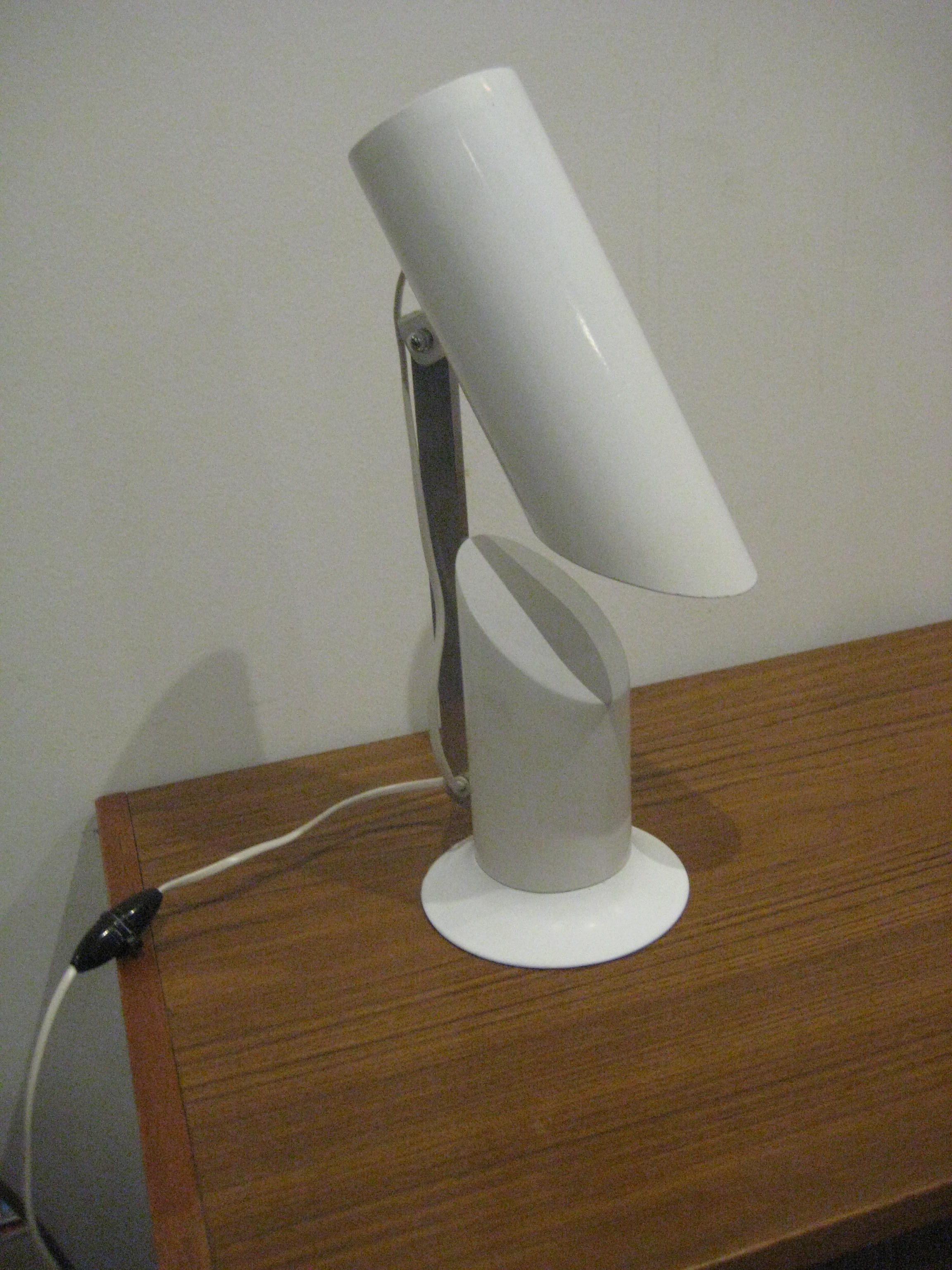 Space-age circa 1970 desk lamp