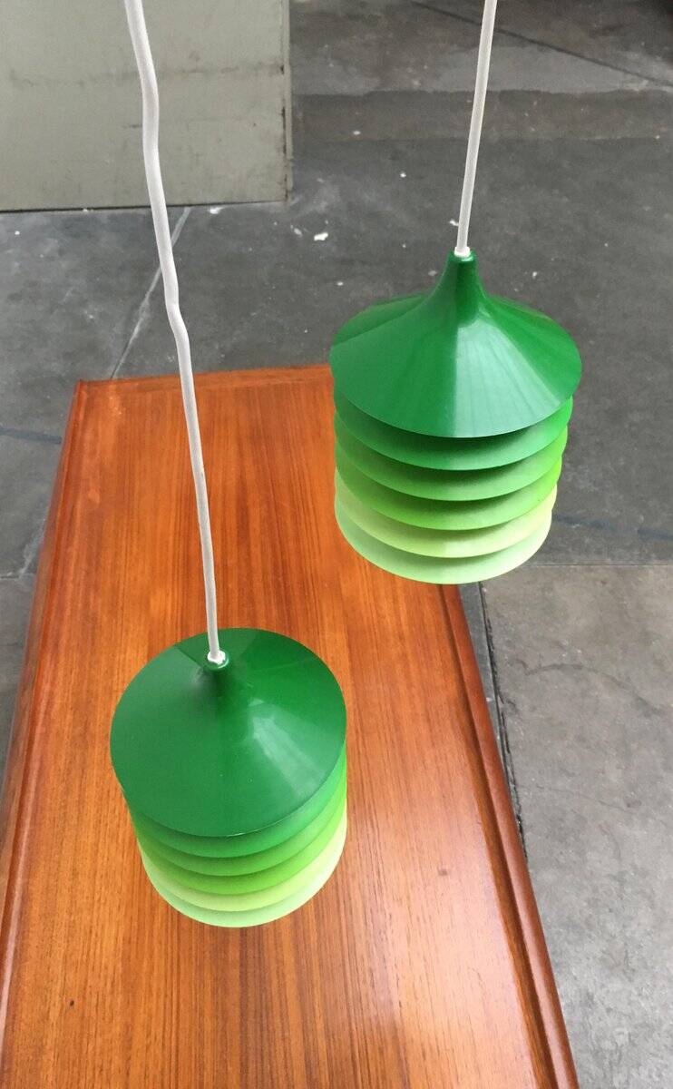 Vintage Duett pendant lights by Bent Gantzel Boysen for IKEA, set of 2