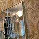 Art Deco sculpted bistro brasserie mirror 1960