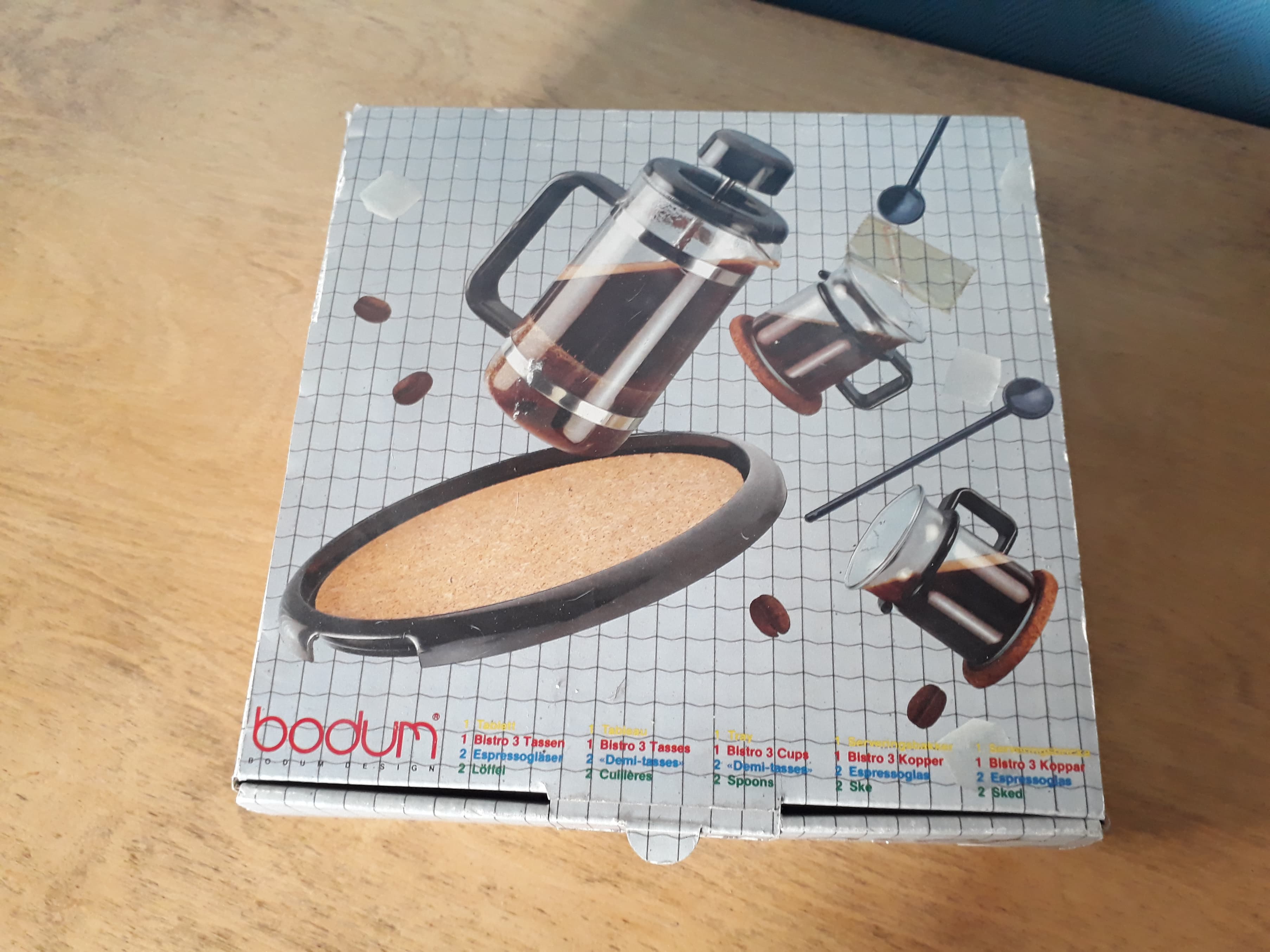 Bodum piston coffee set