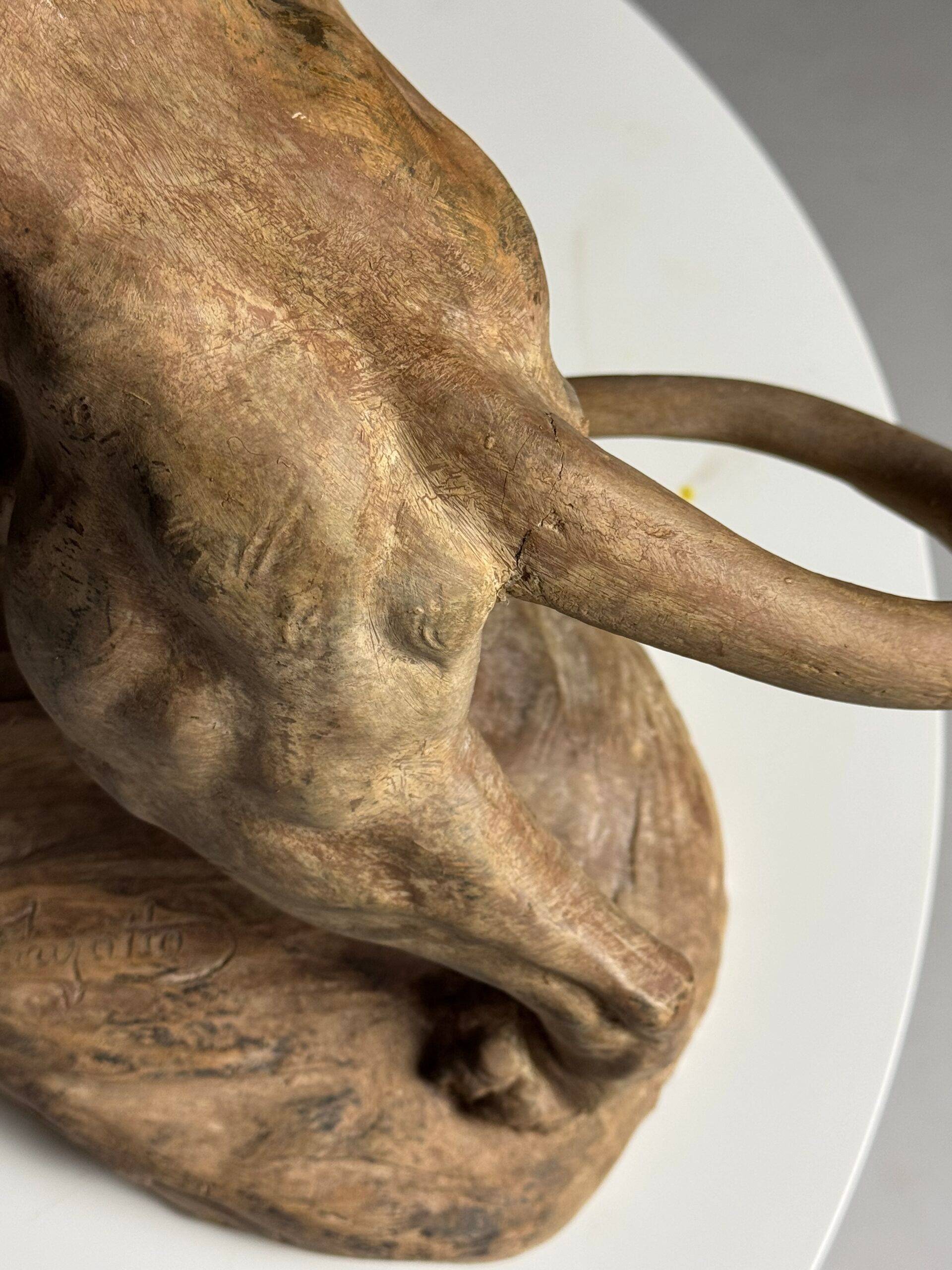 Terra cotta sculpture Armand Fagotto