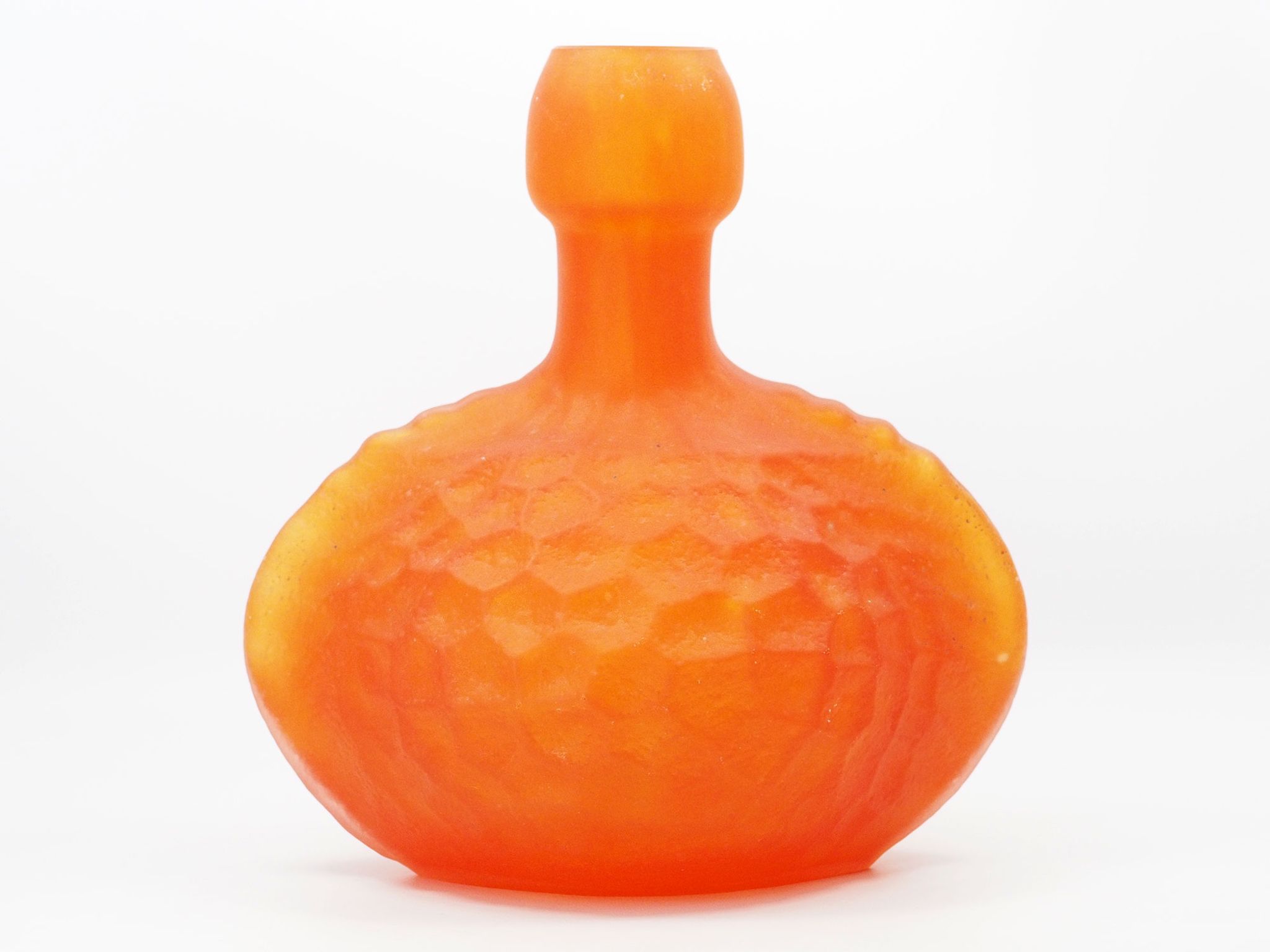 French Art Nouveau Vase in Glass Paw - 1900s