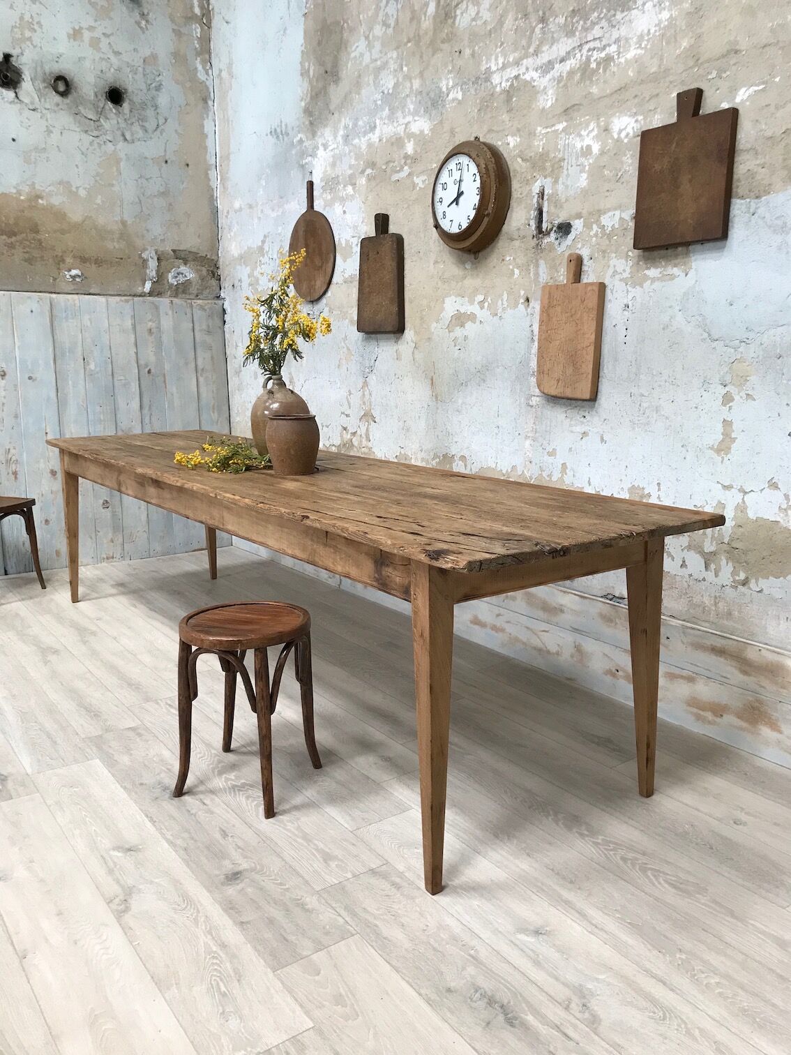 Vintage farm table