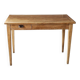 Renovated antique chestnut desk with shell handle | fernand