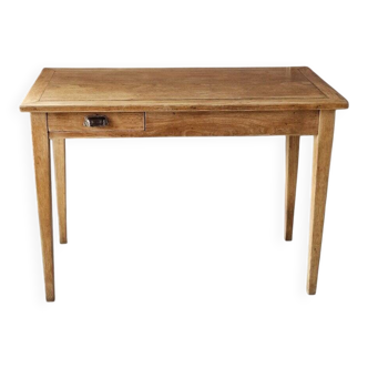 Renovated antique chestnut desk with shell handle | fernand