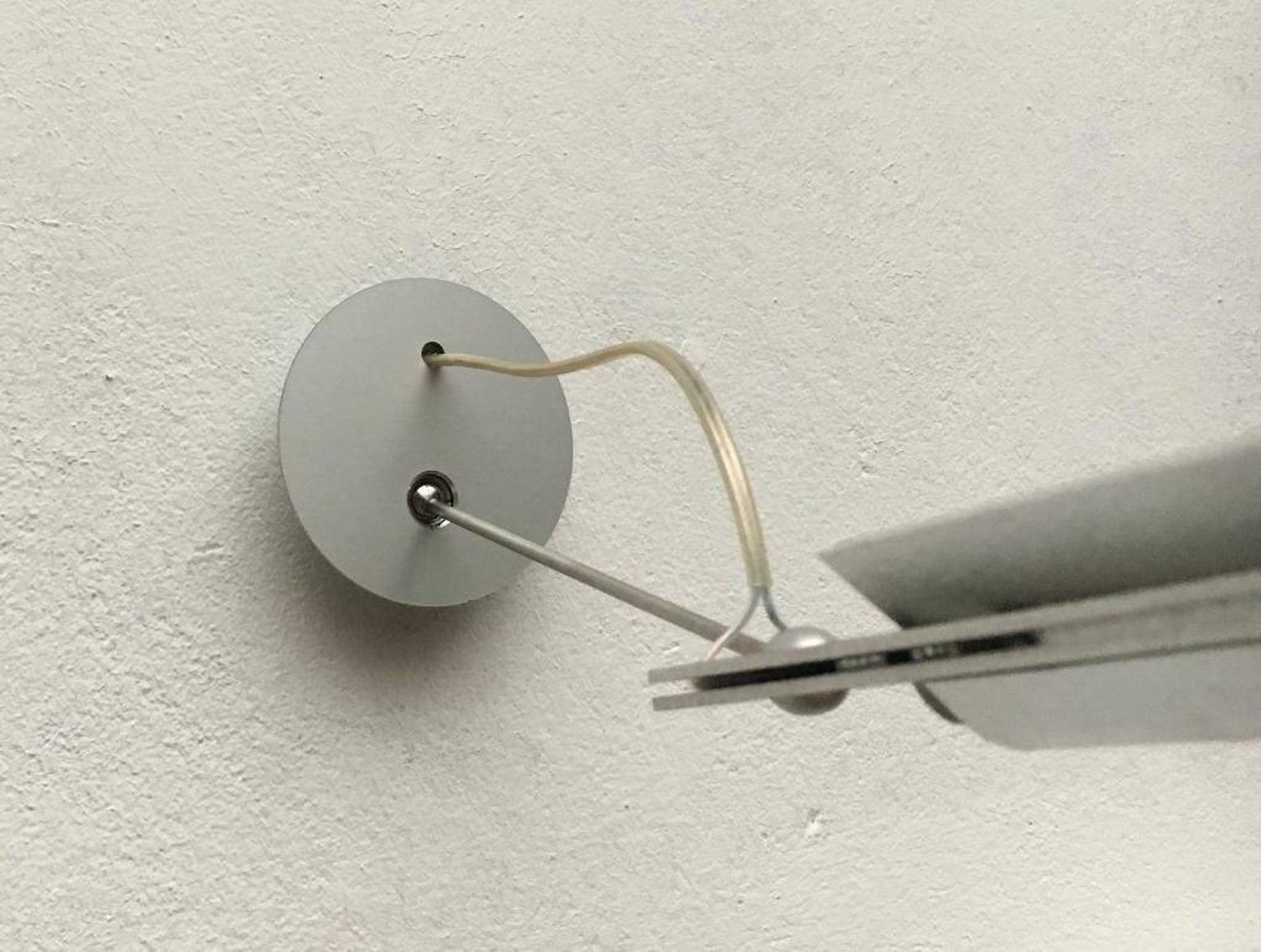 German postmodern wall lamps Wandering Finger by Ingo Maurer for M Design, 1990s, set of 3