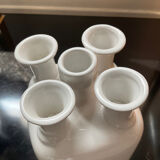 Vintage soliflore vase in glazed ceramic