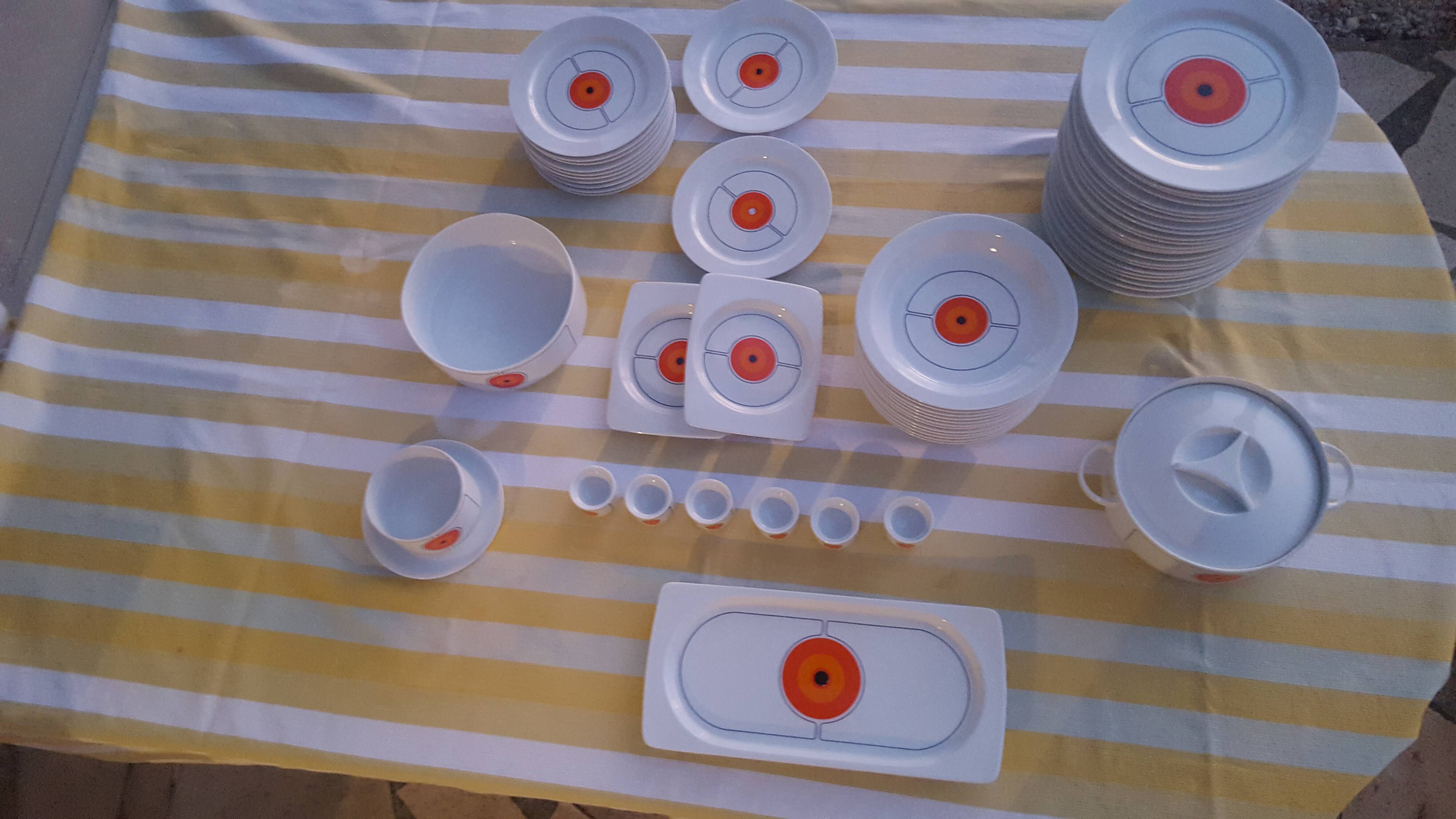 Table service 60 pieces Thomas Germany 1970