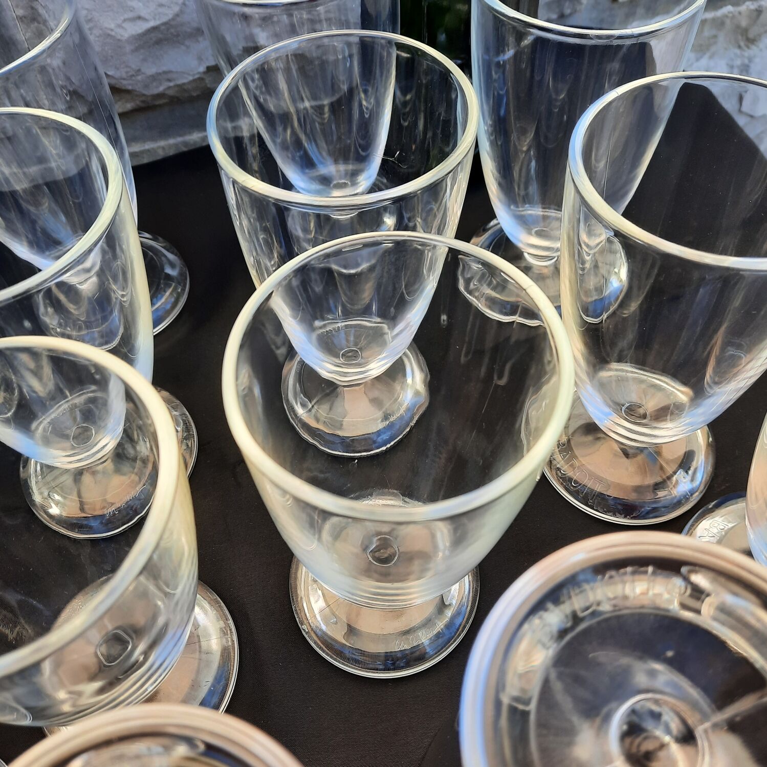 14 asymmetrical lenses by Christophe Pillet for Badoit