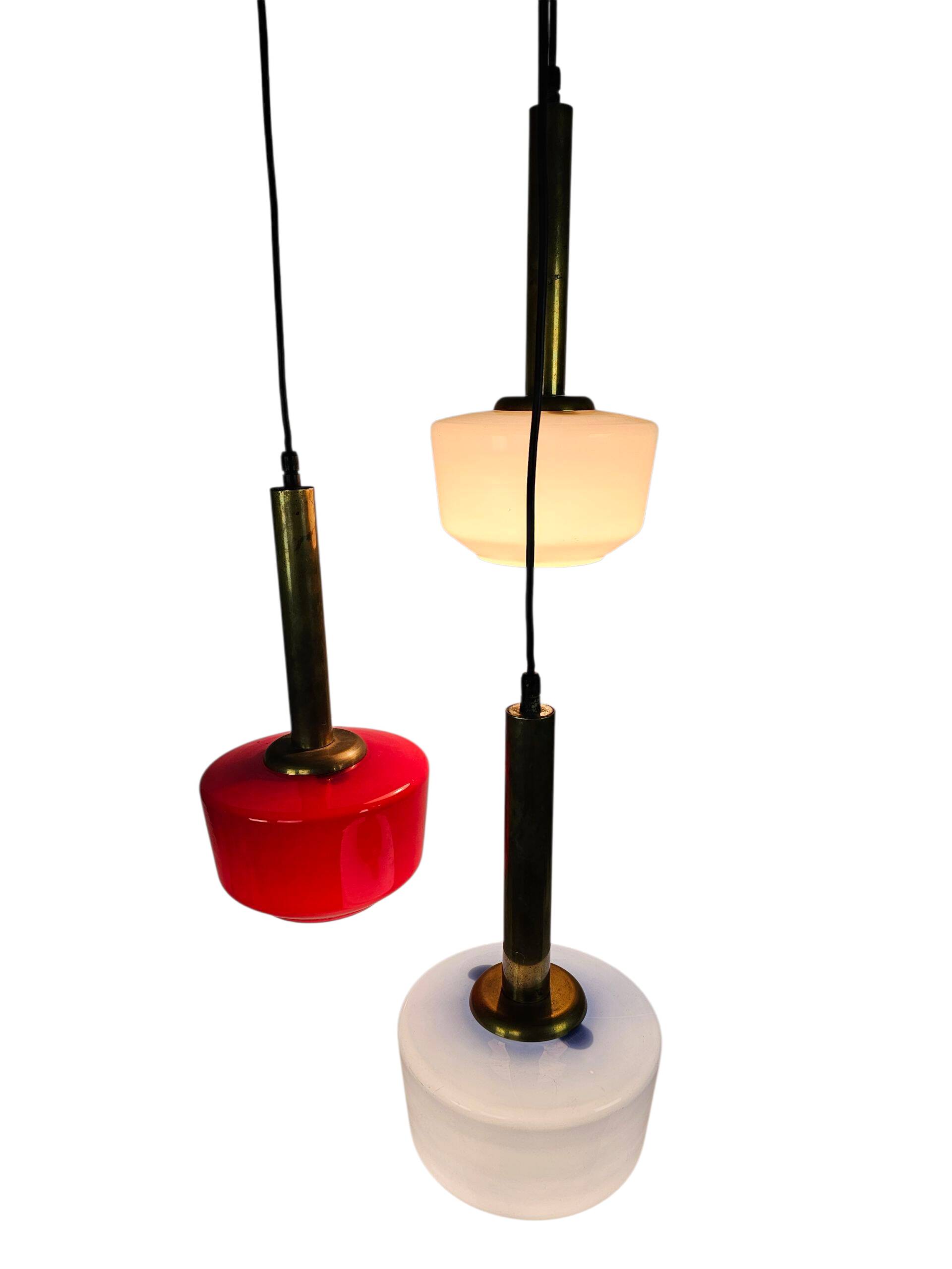 Cascade Chandelier - Vistosi - hanging lamp - Italy - 1970's