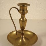 Brass candle holder 13 cm