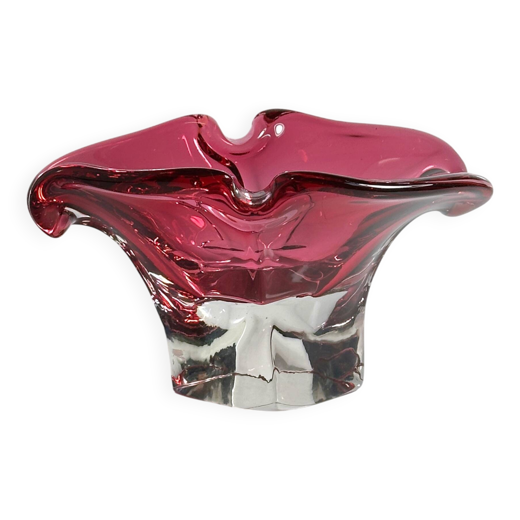 Cranberry Red Vide Poche - Josef Hospodka - 1970s