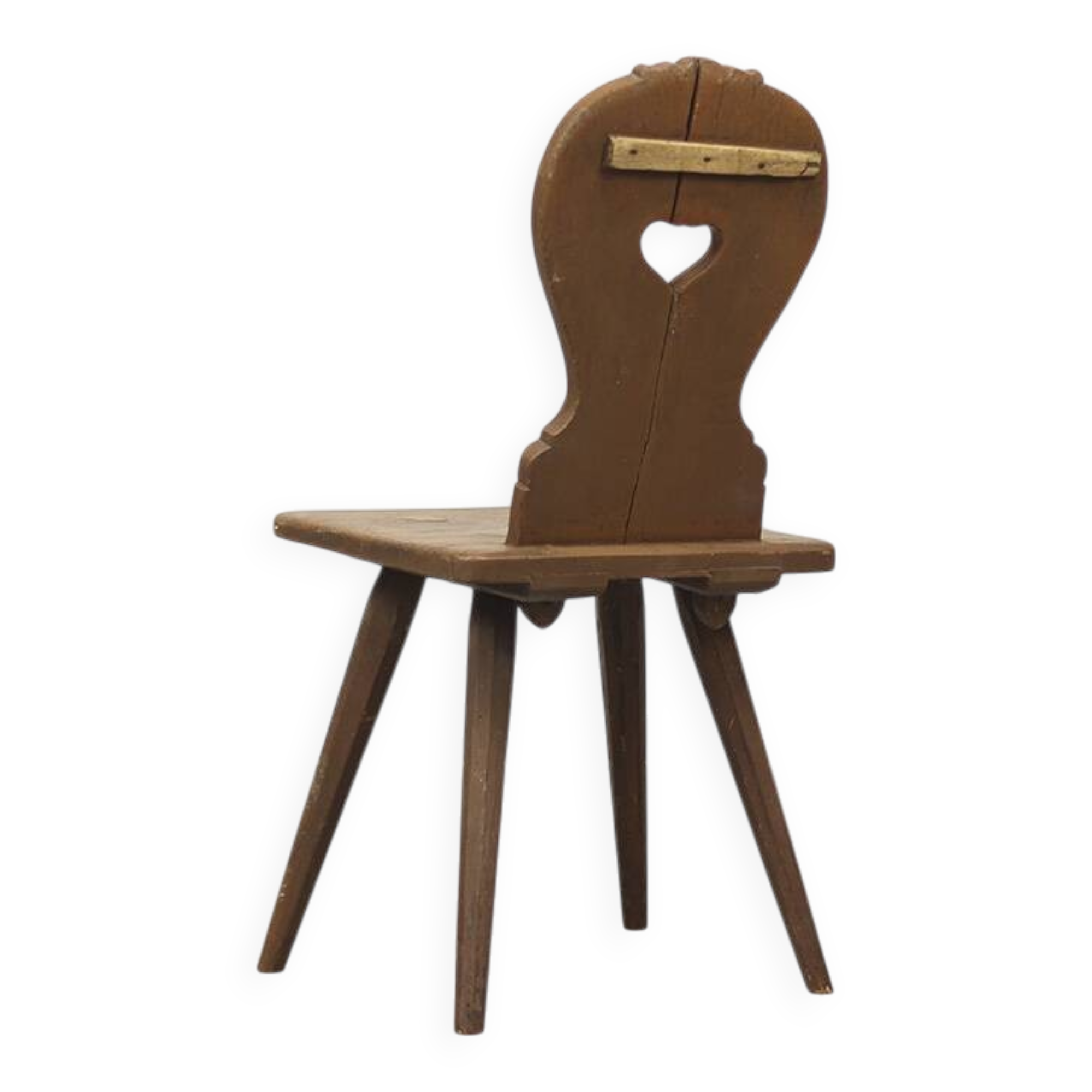 19th century antique Primitive Wabi Sabi mountain chair