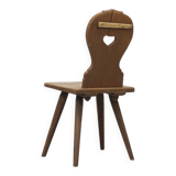 19th century antique Primitive Wabi Sabi mountain chair